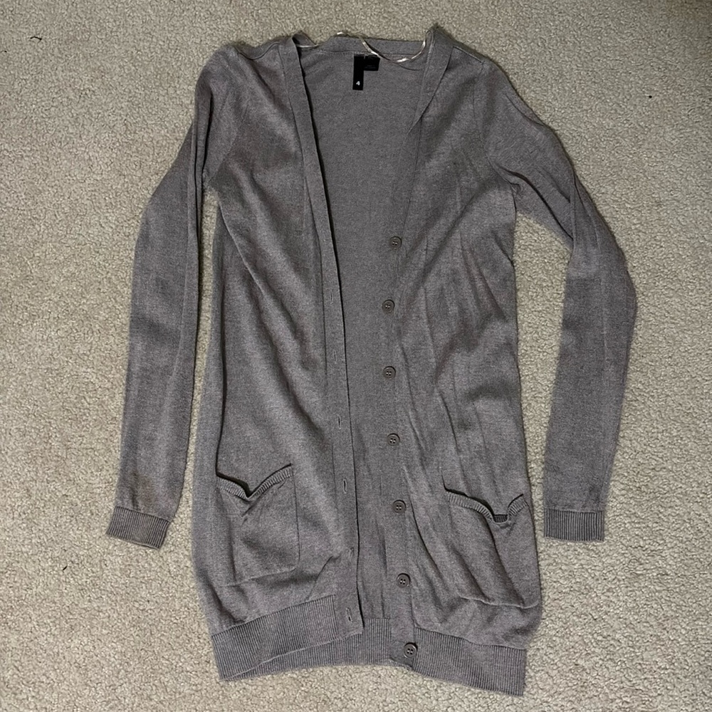 H&M Women’s Cardigan, Great Condition! Size 4, Long in Length